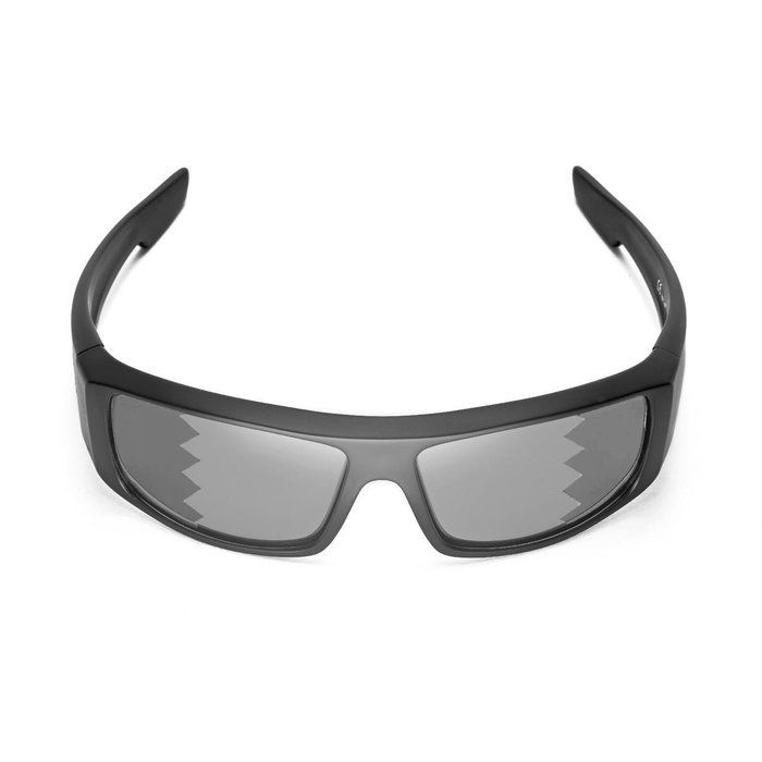 Walleva Replacement Lenses for Spy Optic Logan Sunglasses - Multiple Options Available (Black - Polarized) N14