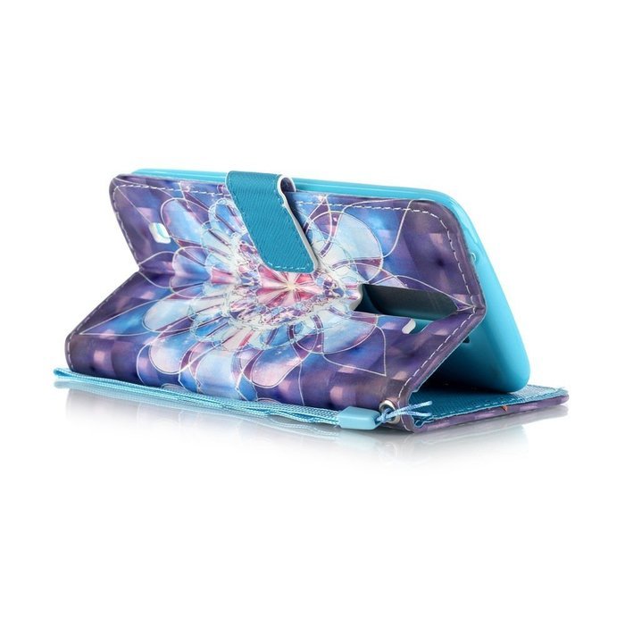 LG K7 Case,LG Tribute 5 Case,Yaheeda [3D Colored Drawing] [Flip Fit] Premium PU Leather Card-Slots Cash-Slots... N27