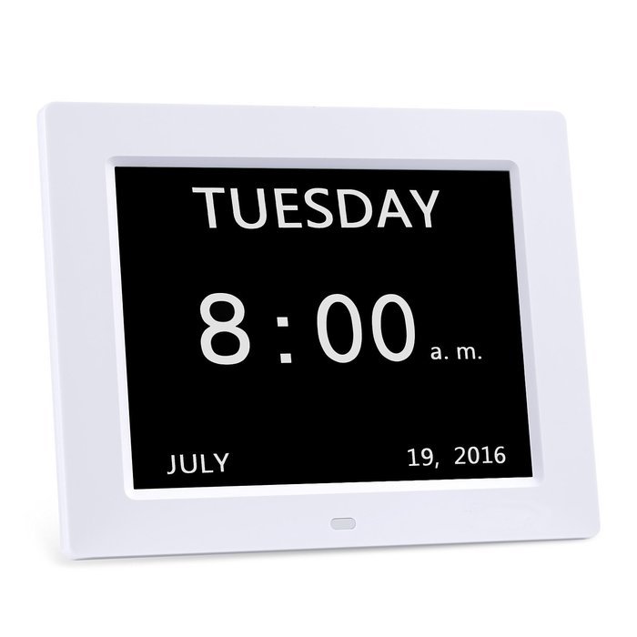 HeQiao Indoor Large LCD Digital Thermometer Hygrometer Temperature Monitor Humidity Meter Thermometers with Calendar... N18