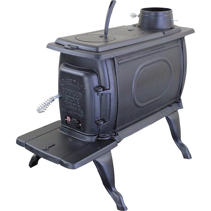 Vogelzang 54,000 BTU Cast Iron Boxwood Stove, Model# BX26E N4