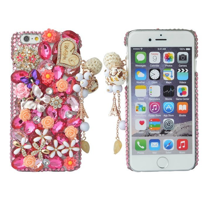 iPhone 6 Plus/6s Plus Case,Yaheeda 3D Fashion Bling PC Hard Case for iPhone 6 Plus/6s Plus [5.5inch] N26
