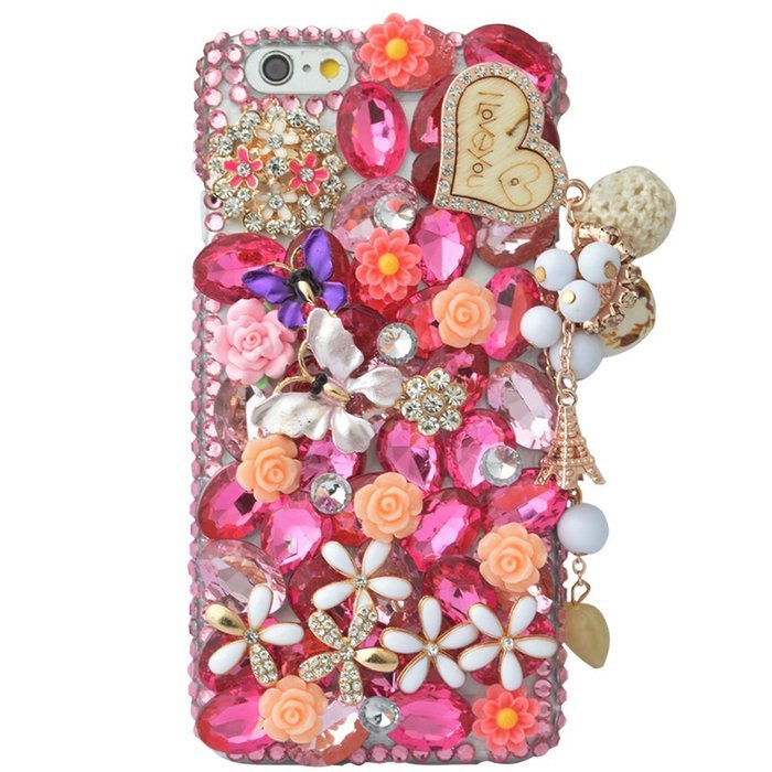 iPhone 6 Plus/6s Plus Case,Yaheeda 3D Fashion Bling PC Hard Case for iPhone 6 Plus/6s Plus [5.5inch] N27