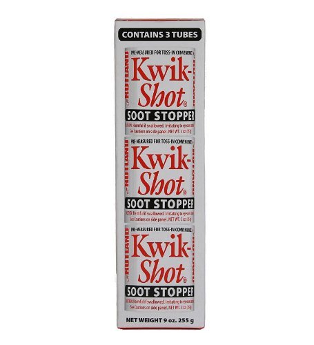Set of 3 Kwik-Shot Soot Stopper Canisters