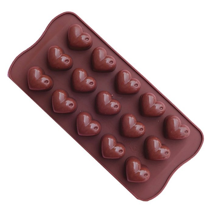 NEESHOW NEESHOW Silicone Cake Baking Heart Mold Cake Pan Muffin Cups Handmade Soap Moulds Biscuit Chocolate Ice...