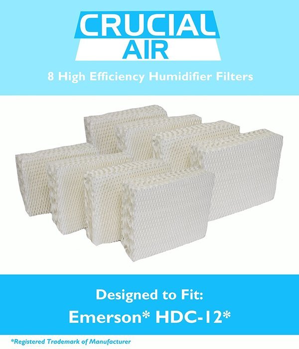 8PK Humidifier Wick Filters Fit Kenmore & Emerson, Part # HDC-12 & 14911