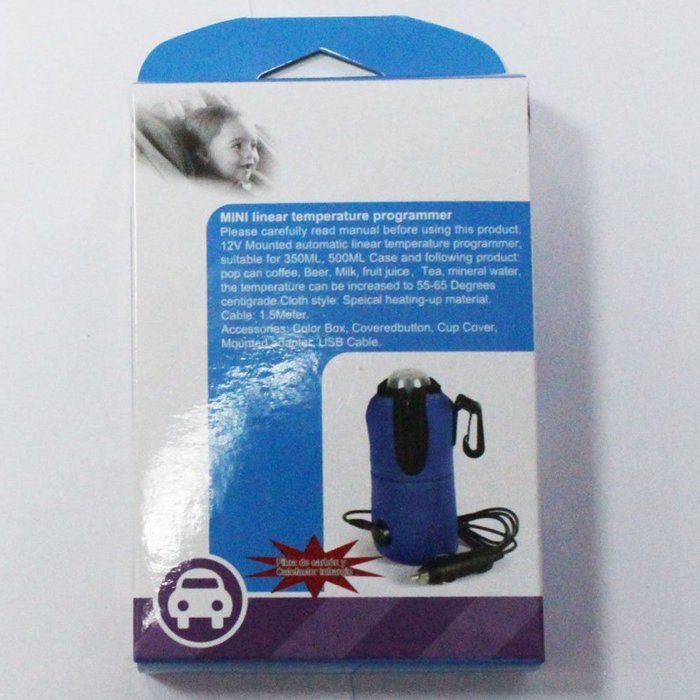 12v Universal Car Travel Food Milk Water Bottle Cup Warmer Heater for Baby Kids N4
