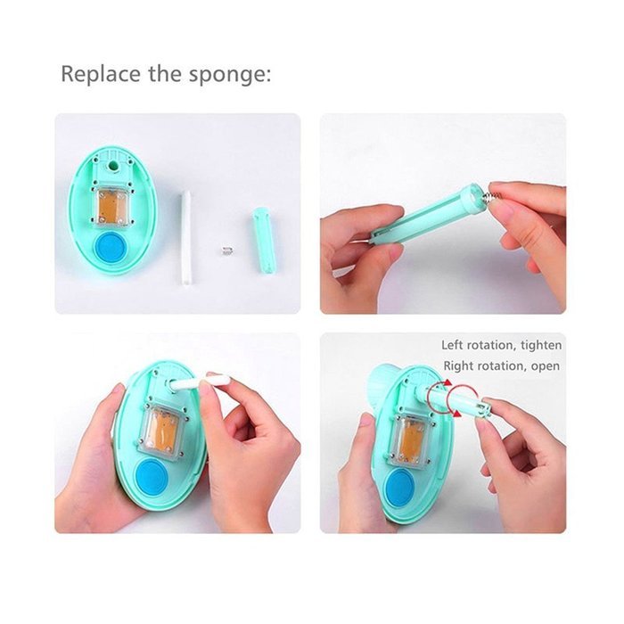 460ml Mini Ultrasonic Fish Tank Air Humidifier with USB Powered LED Night Light for Home Room Bedroom Office (... N5