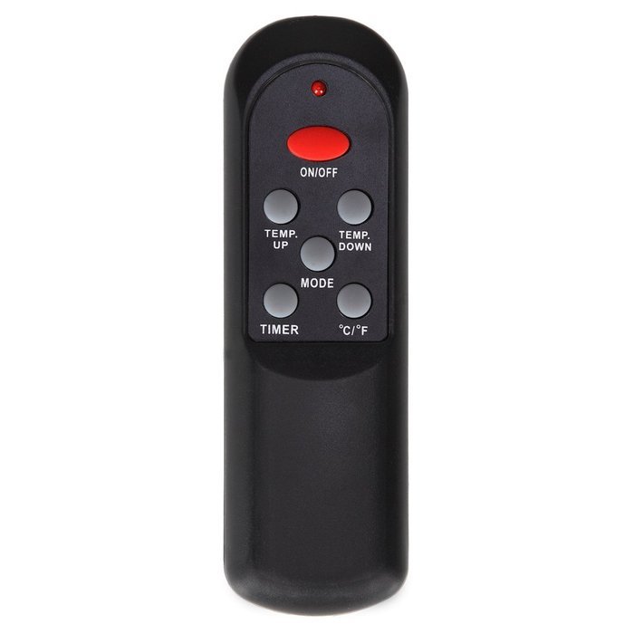 Homegear 1500 SqFt Infrared Electric Portable Space Heater Walnut +Remote Control N5