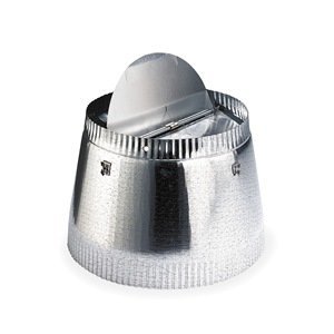 Broan 472 10" to 8" Reducer-damper use with Model 504 (includes damper)