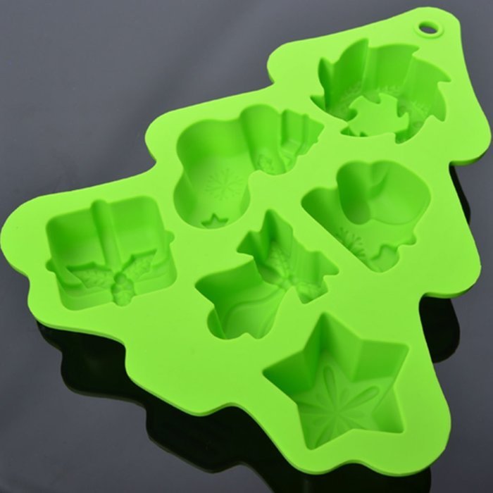 Chawoorim silicone molds christmas decorations - Silicone Muffin Cups Handmade Soap Molds Biscuit Chocolate Ice... N6