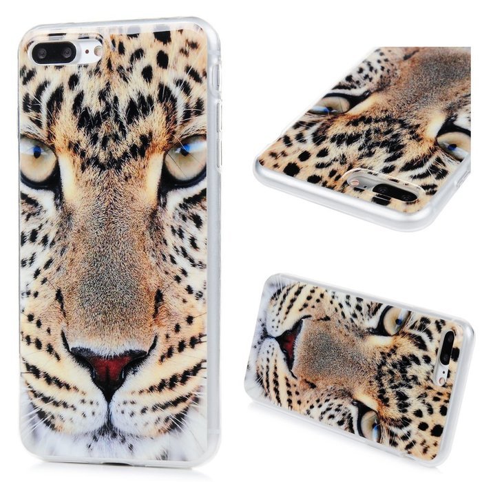 iPhone 7 Plus Case (5.5 inch) - 6 Pcs Shockproof Flexible Soft TPU Rubber Skin Gel Bumper Case with IMD Technology... N36