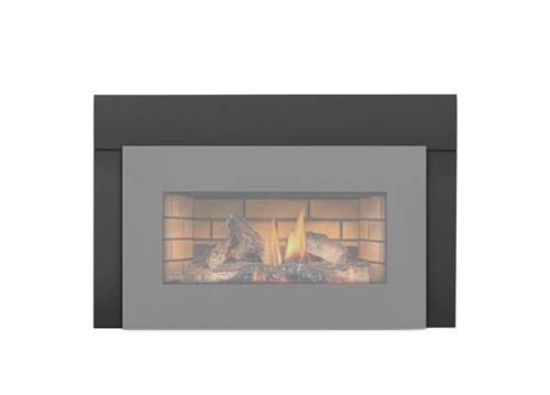 Napoleon GIFK6SB 6" Deluxe Flashing Kit for GI3600N Model Fireplaces, Black N2