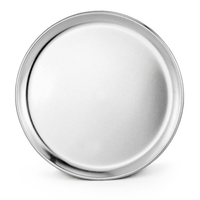 New Star 50820 Aluminum Couple Style Pizza Tray Pizza Pan, 14-Inch