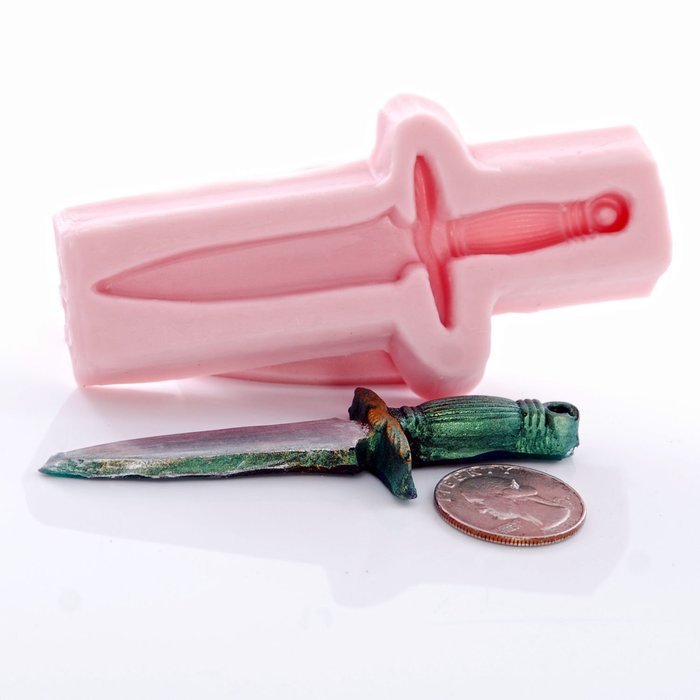 Flexible Silicone Mold Pirate Sword Chocolate, Fondant, Candy, Food Safe, Polymer Clay, Resin Mold N2
