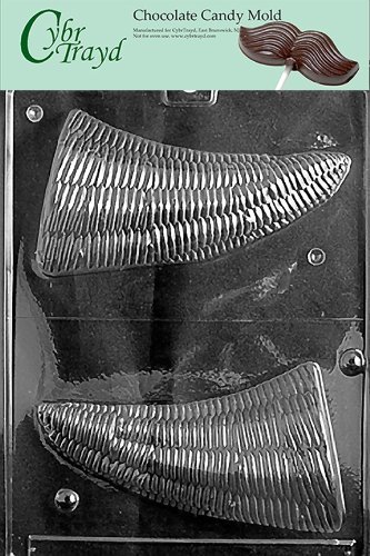 Cybrtrayd T018 Hollow Cornucopia (Solid) Life of the Party Chocolate Candy Mold with Exclusive Cybrtrayd Copyrighted...