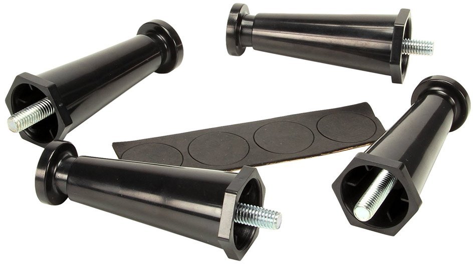 Bunn 13255.0003 Kit, Leg-4.0 Adj Blk Plstc Flg