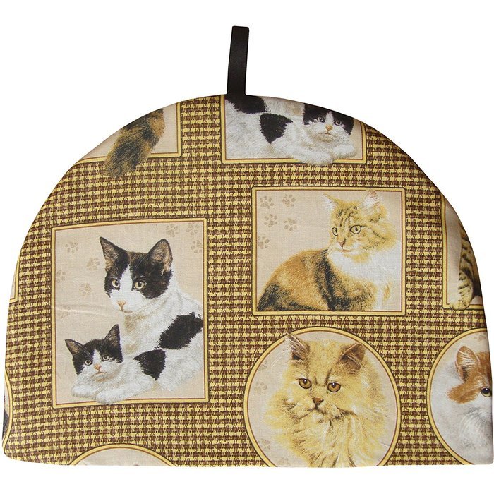 Nature, Animals & Wildlife Insulated Dome Tea Cosy Teapot Warmer (Cats)