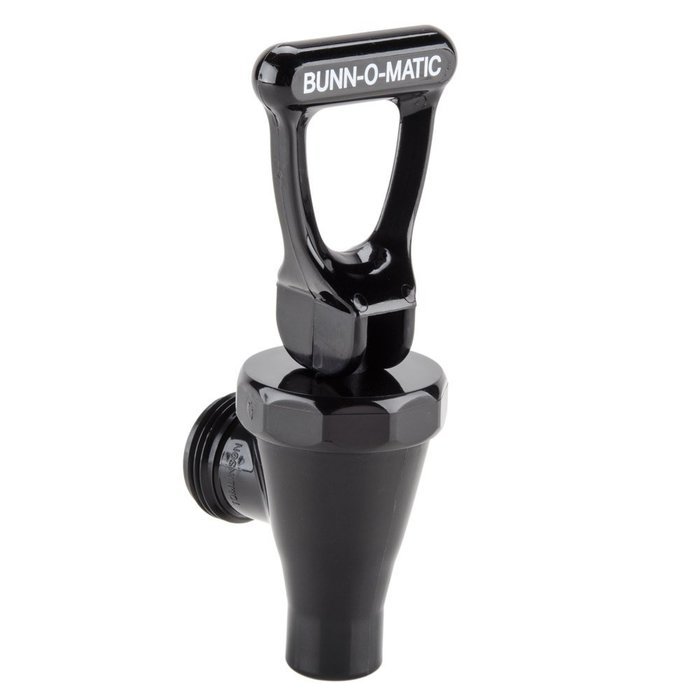 BUNN 3260.0004 Black Plastic Faucet for Tea Concentrate Dispenser