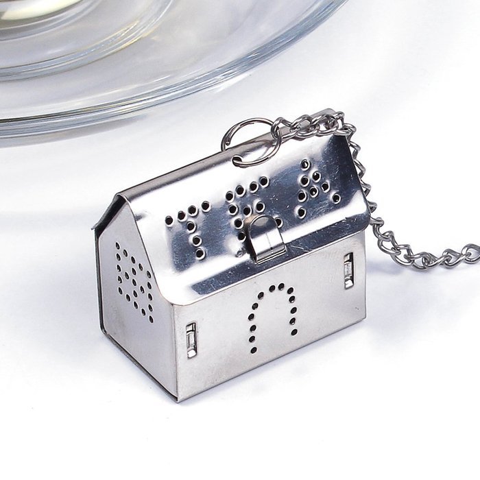 Hot 1pcs Stainless Steel Loose Leaf Tea Strainer Herbal Infuser Spice Strainer Mesh Filter (Bird) TEAI-E
