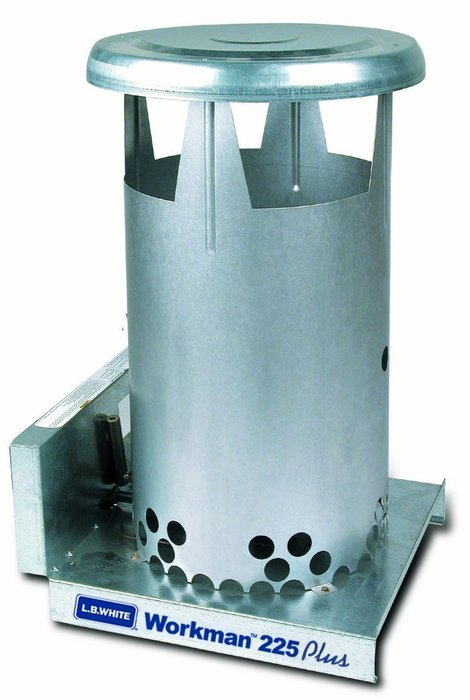 L.B. White CV250 Workman 225 Plus Convection Portable Propane Heater, 250,000 Btuh