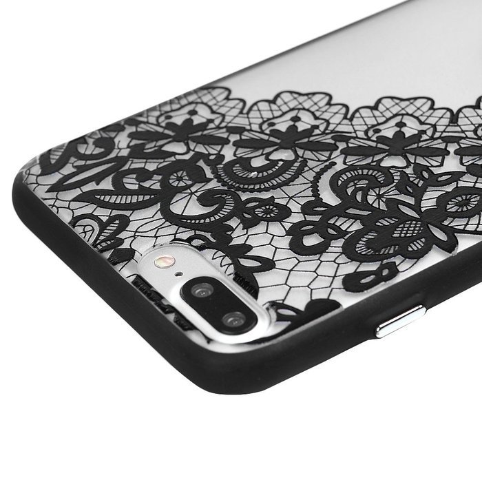 iPhone 7 Plus Case (5.5 inch) - 360 Degree Rotating Ring Holder Kickstand Shockproof Soft TPU Skin Bumper Frame... N47