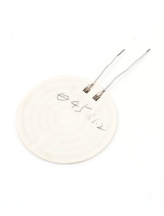 uxcell 12V MCH Metal Ceramic Heater Plate Heating Element 45mm x 1.2mm