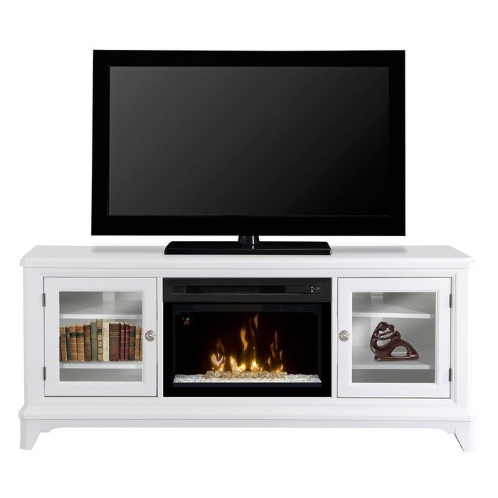 Dimplex Winterstein Electric Fireplace & Entertainment Center - Acrylic Ice Firebox (GDS25G-1413WW)