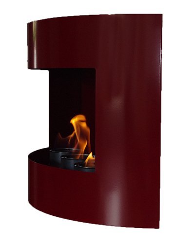 Riviera Basic Red - Bio-ethanol Fireplace Heater N3