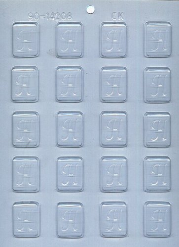 CK Products 1-1/4-Inch H-Initial Mint Chocolate Mold