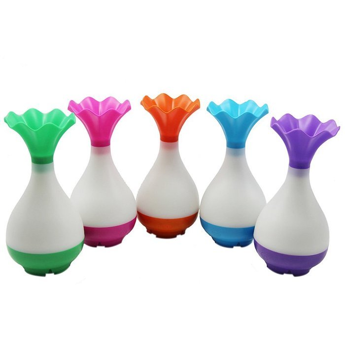 RipaFire Jady Pure Aromatherapy Humidifier Ultrasonic Sound Vibrations with Night Light Portable Mini USB Perfume... N11