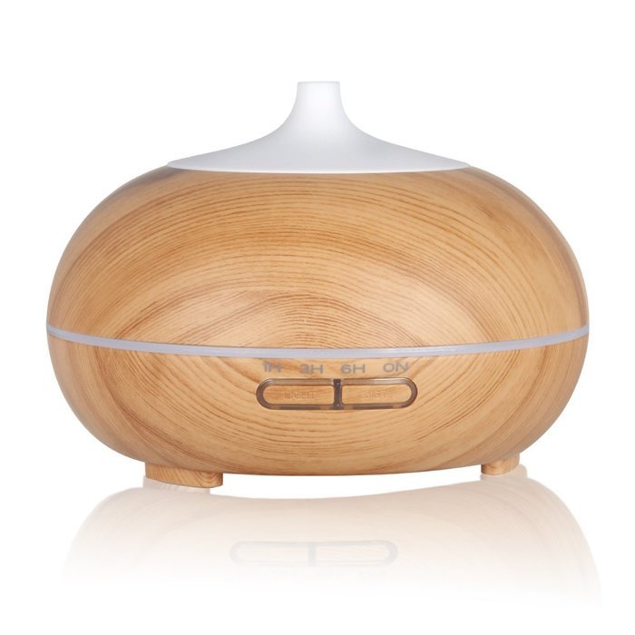 300ml Aroma Diffusers For Essential Oils, HUIRUI Cool Mist Ultrasonic Humidifier With 7 Colors Auto Change, Time... N3