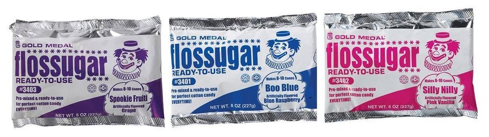 Gold Medal Flossugar 3 pack