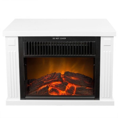 Electric Compact Heater&nbsp;Portable Indoor Fireplace 1000 Watt 4100 BTU 250 SQ FT Space N3