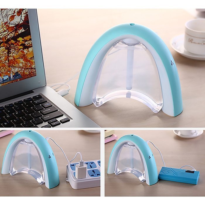 Ultrasonic Cool Mist Humidifier,ANHAO Rainbow Message Board Humidifier,USB Humidifier Air Purifier With LED Night... N8