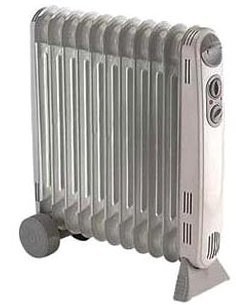 Bionaire BOH2502 Oil filled Heater/ Radiator 220-240 Volt/ 50 Hz (INTERNATIONAL VOLTAGE & PLUG) FOR OVERSEAS USE...
