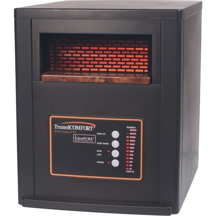 EdenPURE TrustedCOMFORT 1500-Watt Electric Portable Heater with Remote Control N3