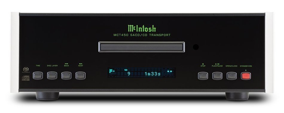 McIntosh Labs SACD/CD Transport, Black (MCT450)