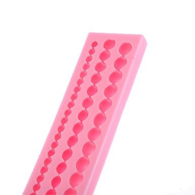 Sher 3D Pearl Shaped Silicone Cookie Biscuit Mold N3