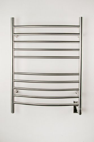 Amba RWP-CP Radiant Plug-In Curved Towel Warmer, Polished by Amba