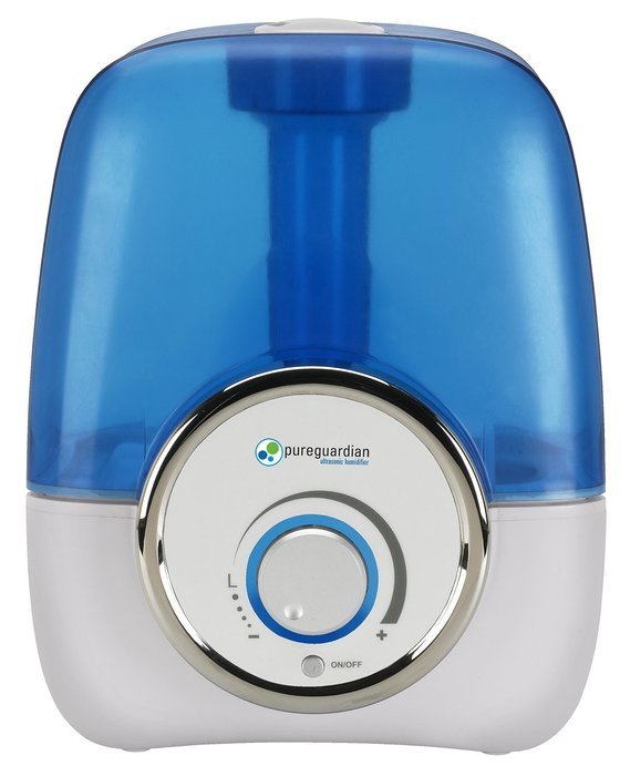PureGuardian 13.5L Output per Day Ultrasonic Cool Mist Humidifier, Single Room, Desk, Office, Bedroom, Baby, Portable... N3