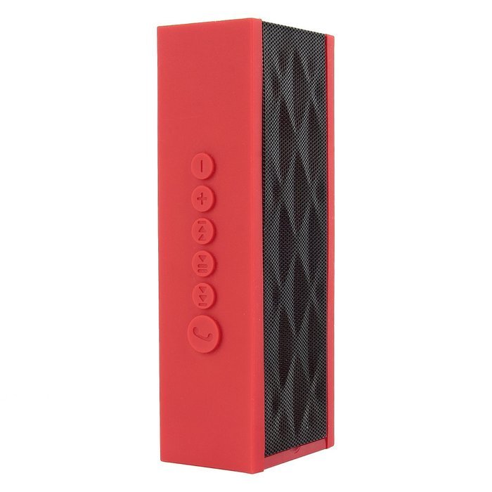 XC-X12 water cube 6key multi-functional voice bluetooth speaker -RED