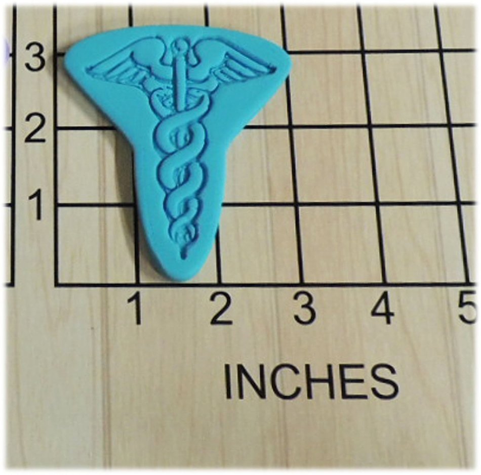 Caduceus Medic Nurse Symbol Cookie Cutter and Stamp #1082