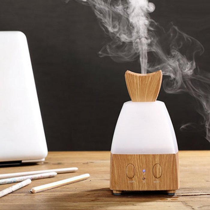 MagiDeal Perfume Bottle Shape Aromatherapy Diffuser, Cool Mist Humidifier, 7 Colors Changing LED Light,Waterless... N3