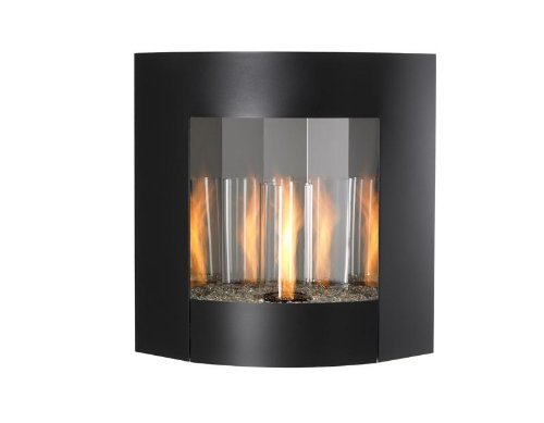 Inspiration Gel Fueled Fireplace in Black N4