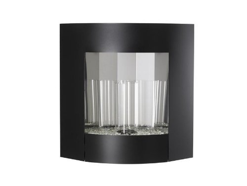 Inspiration Gel Fueled Fireplace in Black N5