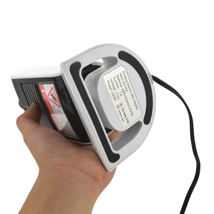 Elemart Portable Personal Mini Electric Heater Angle Adjustable PTC Ceramic Heater Warm Air Overheat Protection N7