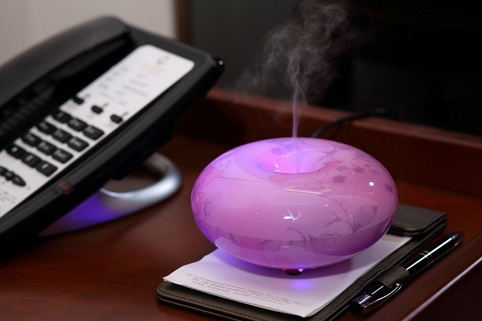 LUOYIMAN Electric Aroma Diffuser Humidifier Whisper-quiet Operation well design Enjoy Aromatherapy Experience... N15