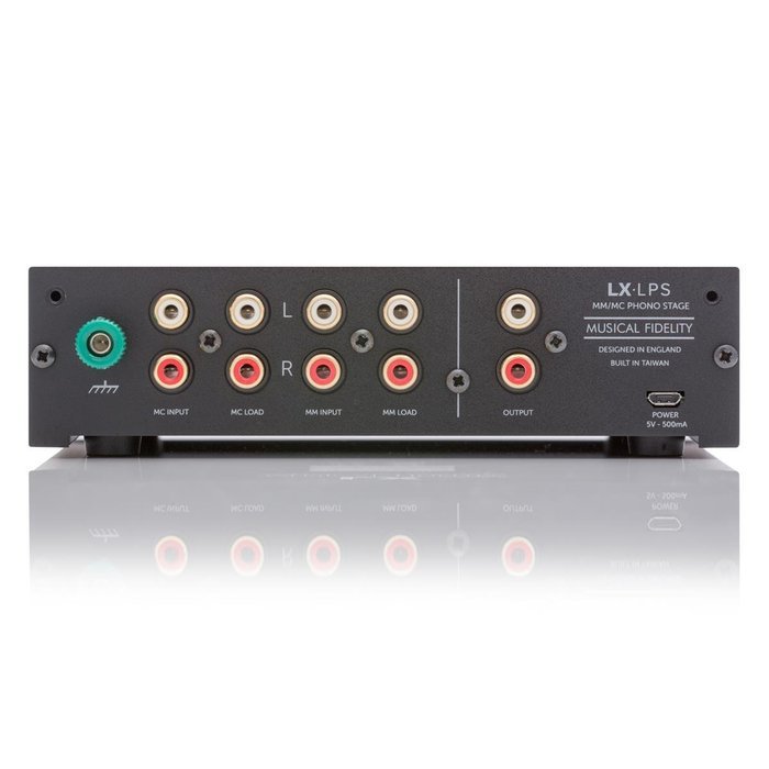 Musical Fidelity LX-LPS Phono Stage Pre-Amp with 2 Turntable Inputs (Black) N2