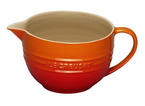 Le Creuset Flame Stoneware 2 Quart Batter Bowl