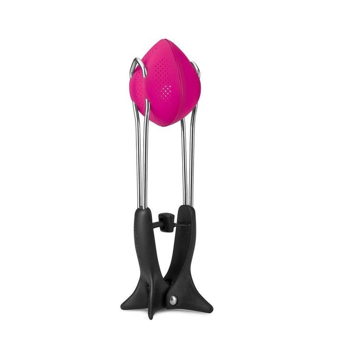 Tea Infuser Strainer Dreamfarm Teafu. Pink Color Novelty Tea Infuser. Silicone Tea Infuser by Dreamfarm. Innovative...